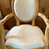 Louis XVI medallion armchair