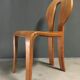 1980's wooden dining chairs.