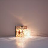 Vintage brass wall lamp beads