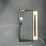 Pair of metal and brass bedside wall lights by Paul Neuhaus, Germany, 1950s Bauhaus