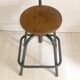 Tabouret haut industriel hauteur réglable