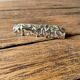 6 silver metal knife rests SILEA vintage