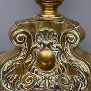 Church chandelier. Copper.