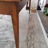 Old rustic farmhouse table 1900 -1m81