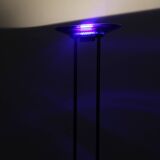 1970s Halogen Floor Lamp With Glass Shade , Europe