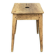 Old rustic wooden stool – handcrafted