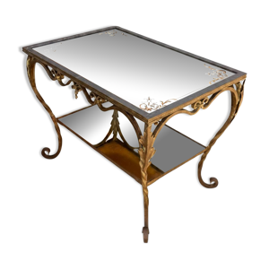 Table basse à miroirs, - vers 1920
