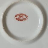 Circa 1900s Pillivuyt Gold 'BM' Monogrammed White Porcelain Soup Tureen