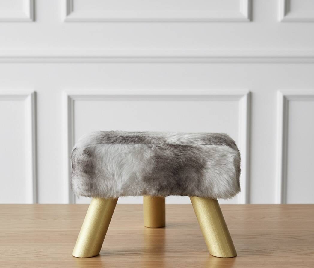 Chic contemporary footrest