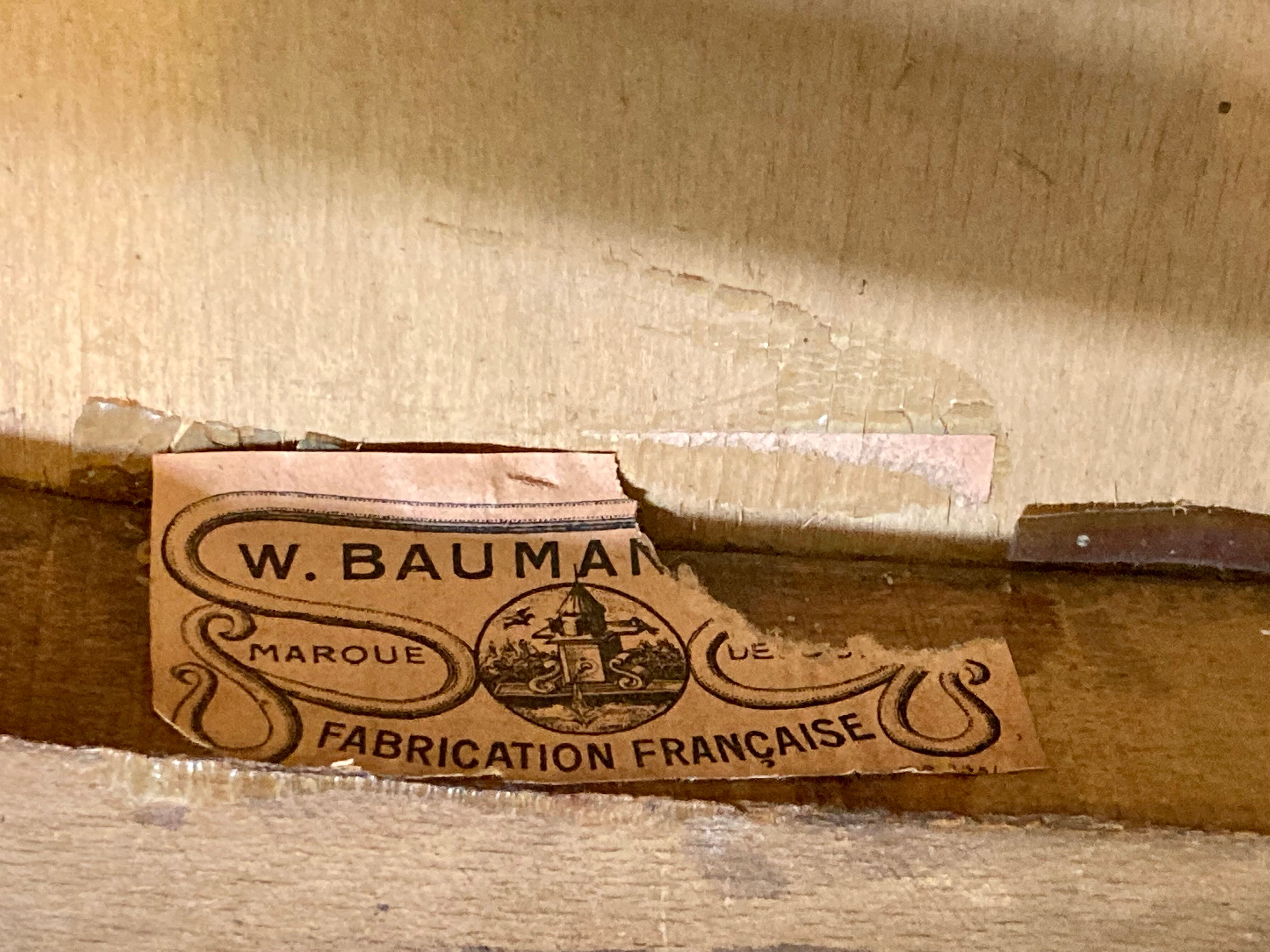 Pair of Bauman bistro chairs - Art Nouveau