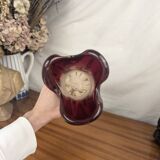 Large Soliflore Vase, Murano Art Deco Glass in the Style of Flavio Poli