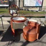 Hairdresser Dilly Dally & Luigi Massoni for Poltrona Frau, 1968