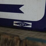 Plaque émaillée du métro parisien direction Lilas