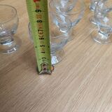 Cut glass shot glasses