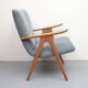 1950s  armchair in cherrywood