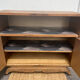 Ancien buffet bas Art déco pied moustache