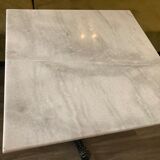 Bistro table in marble from a Parisian brasserie
