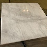 Bistro table in marble from a Parisian brasserie