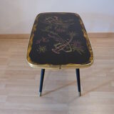 Coffee table decor flower years 60