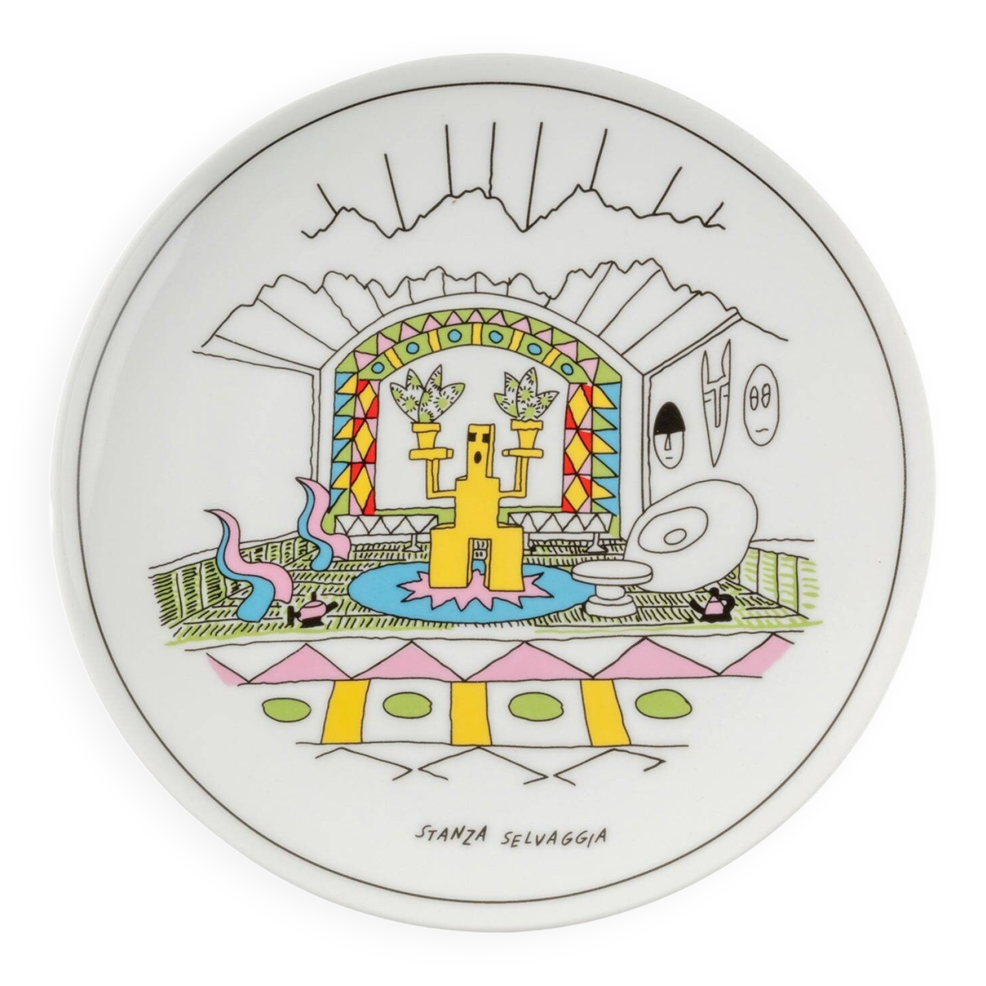 "De Gustibus" plates by Alessandro Mendini for Design Memorabilia, 201