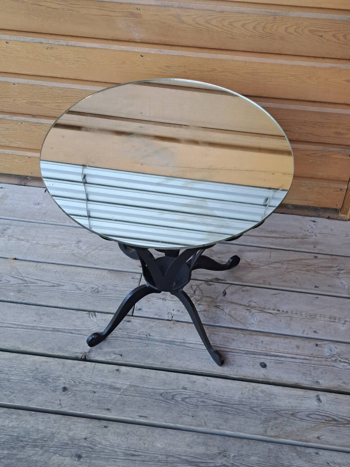 Table basse fer forgé