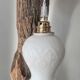 White opaline lamp