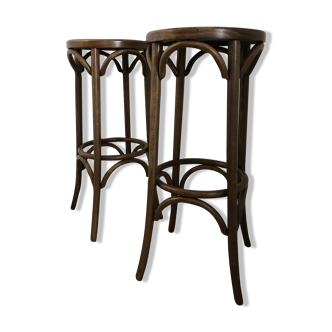 Set of 2 stools of the 1960s