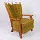 Reclining Armchair, by Guillerme and Chambron, for Your Home, 1950s