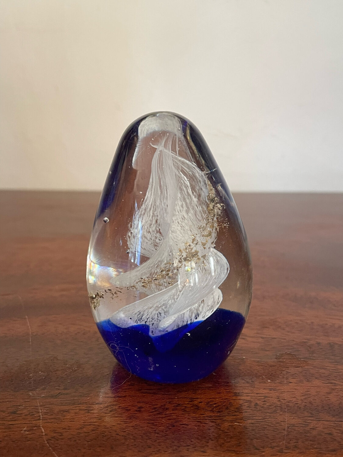 Vintage paperweight sulphide