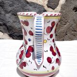 Italian ceramic pitcher
