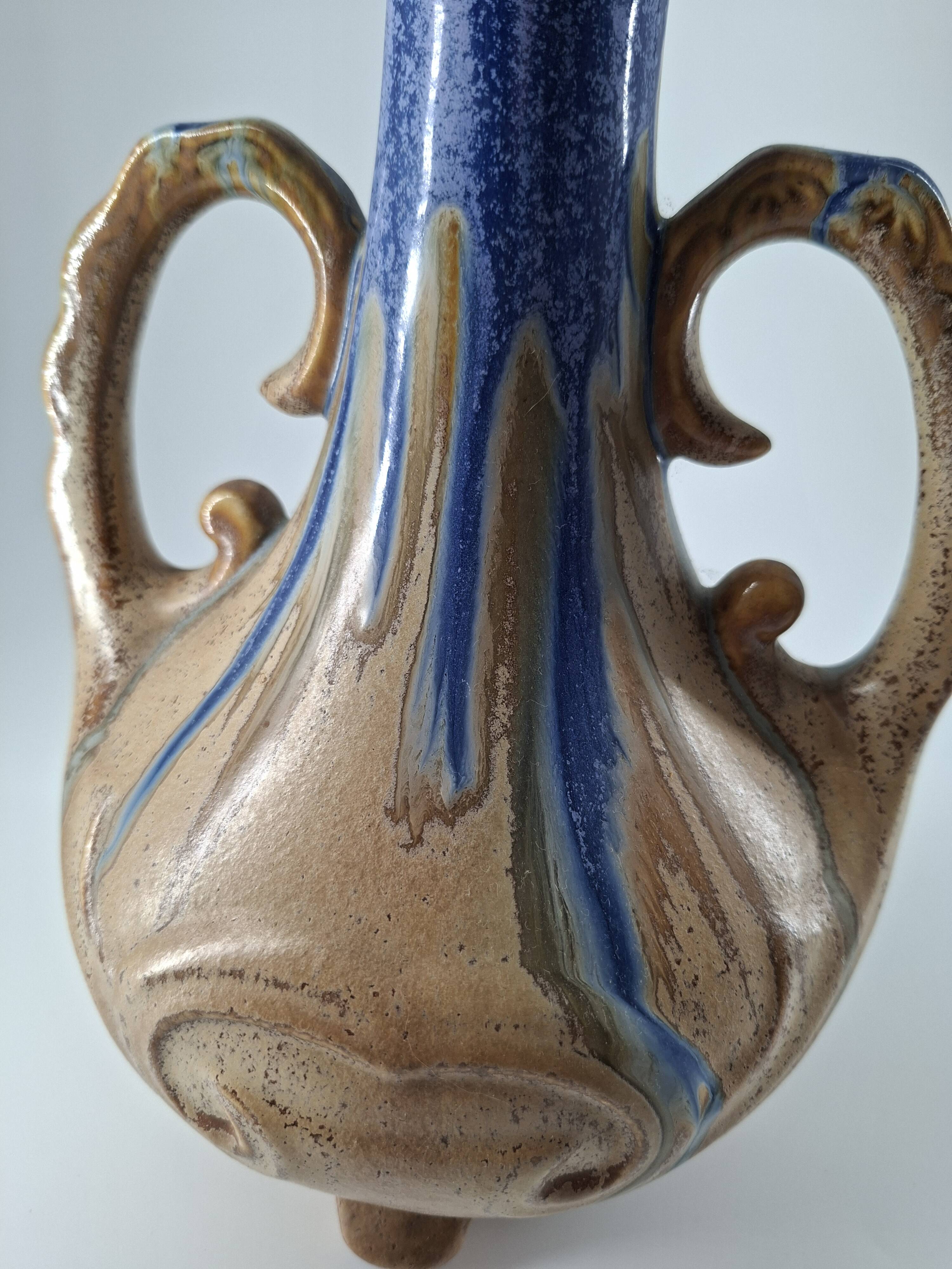 Art Nouveau ceramic vase