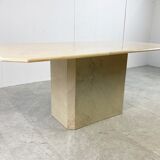 Vintage marble dining table, 1970s