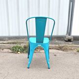 Set of 6 Tolix garden chairs