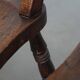 Set of 8 Antique English Oxford Dining / Kitchen Chairs