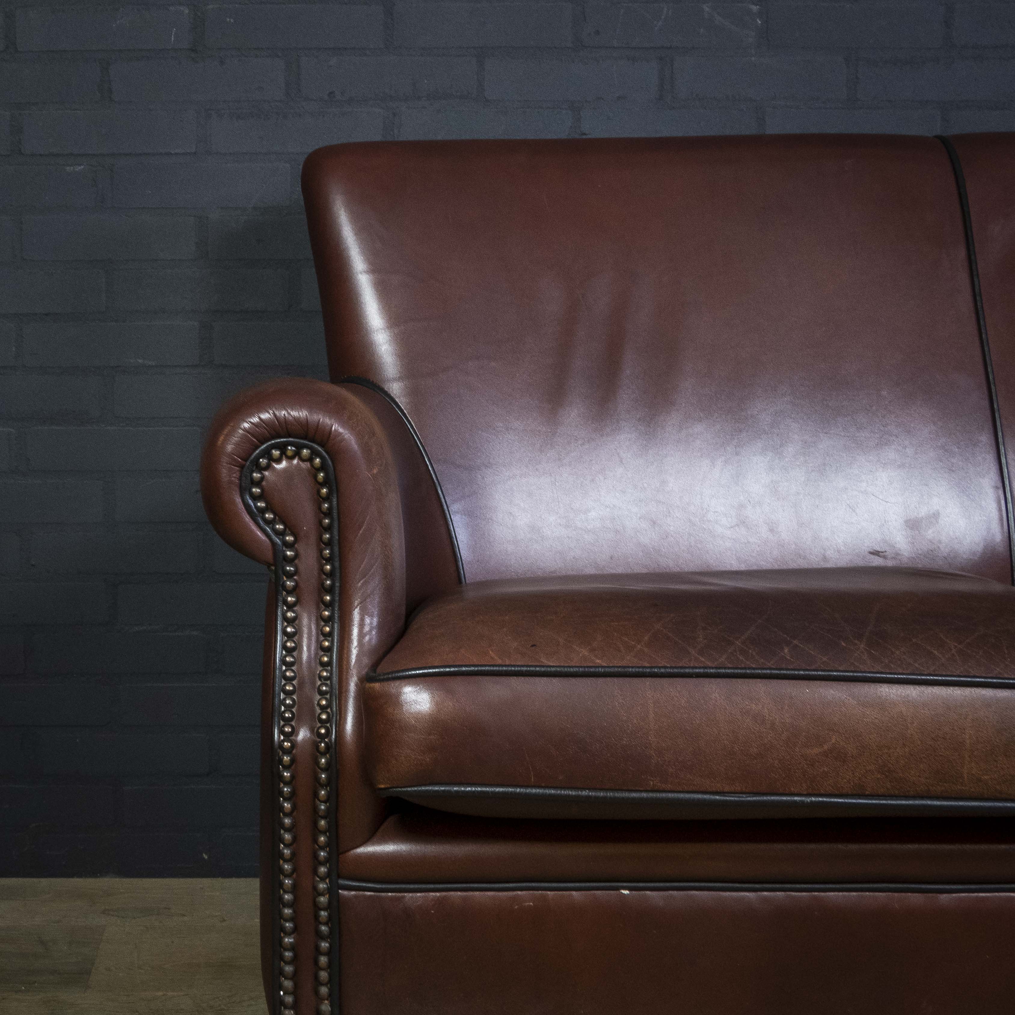 Vintage leather sofa