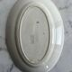 Oval presentation dish, Digoin ironstone