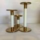 Trio de bougeoirs design Ingegerd Raman scandinave