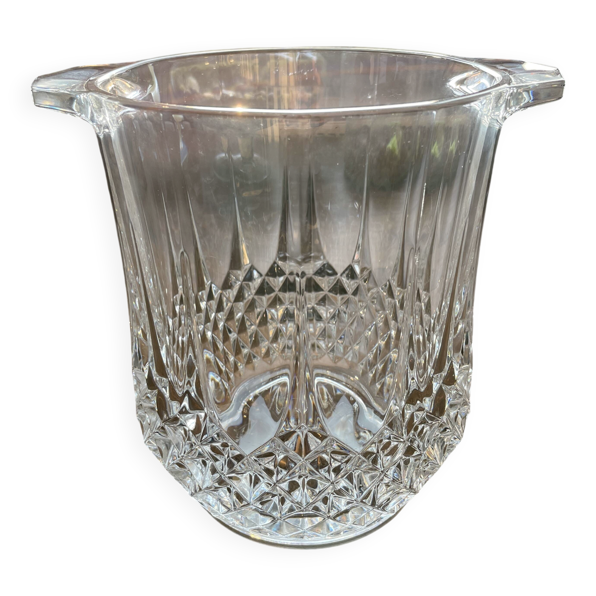Champagne or ice bucket, Cristal d’Arques, "Longchamp" Collection