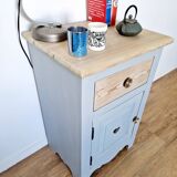 Meuble confiturier pin massif style Alpin