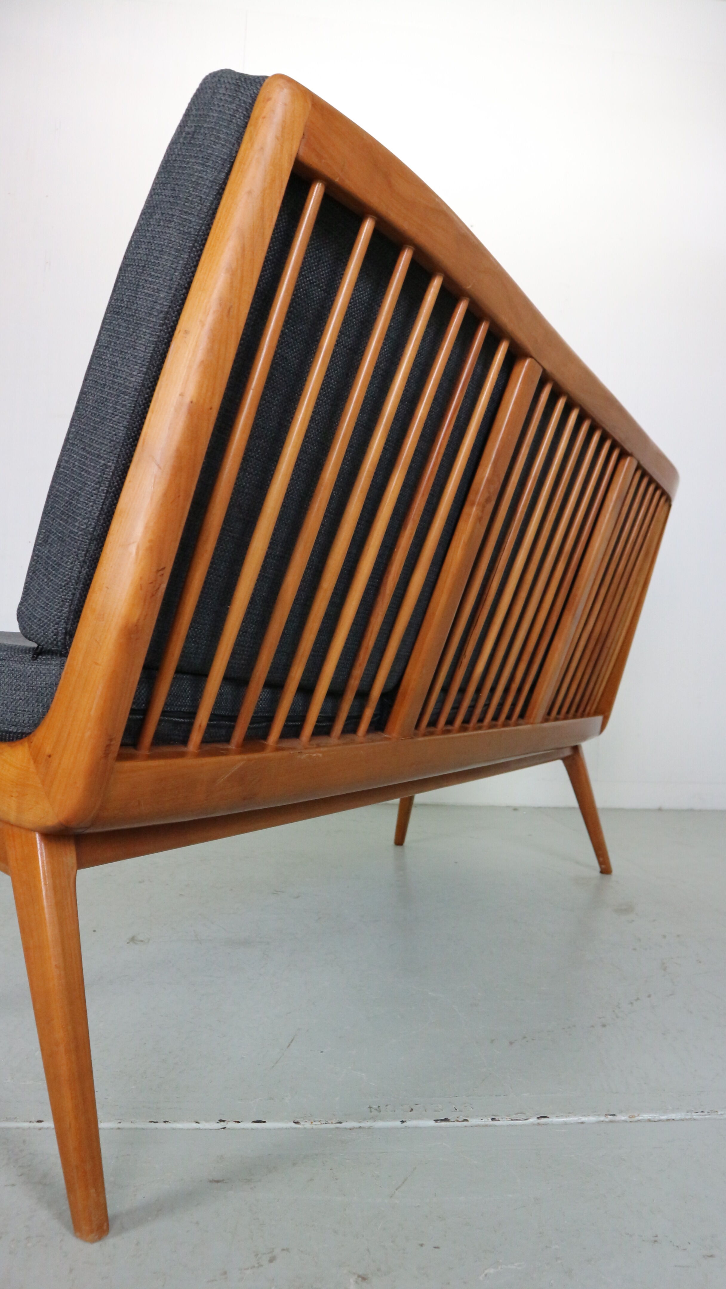 Mid-Century Modern Hans Mitzlaff 1950s Boomerang Sofa for Eugen Schmidt, 1950's