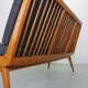 Mid-Century Modern Hans Mitzlaff 1950s Boomerang Sofa for Eugen Schmidt, 1950's