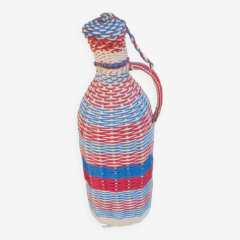 Vintage woven bottle