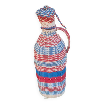 Vintage woven bottle