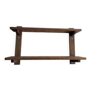 Étagère murale en chêne