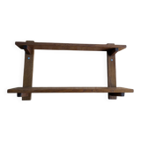 Oak wall shelf