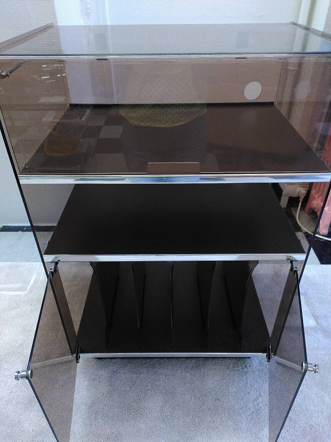 Vinyl turntable furniture, Eric Maville