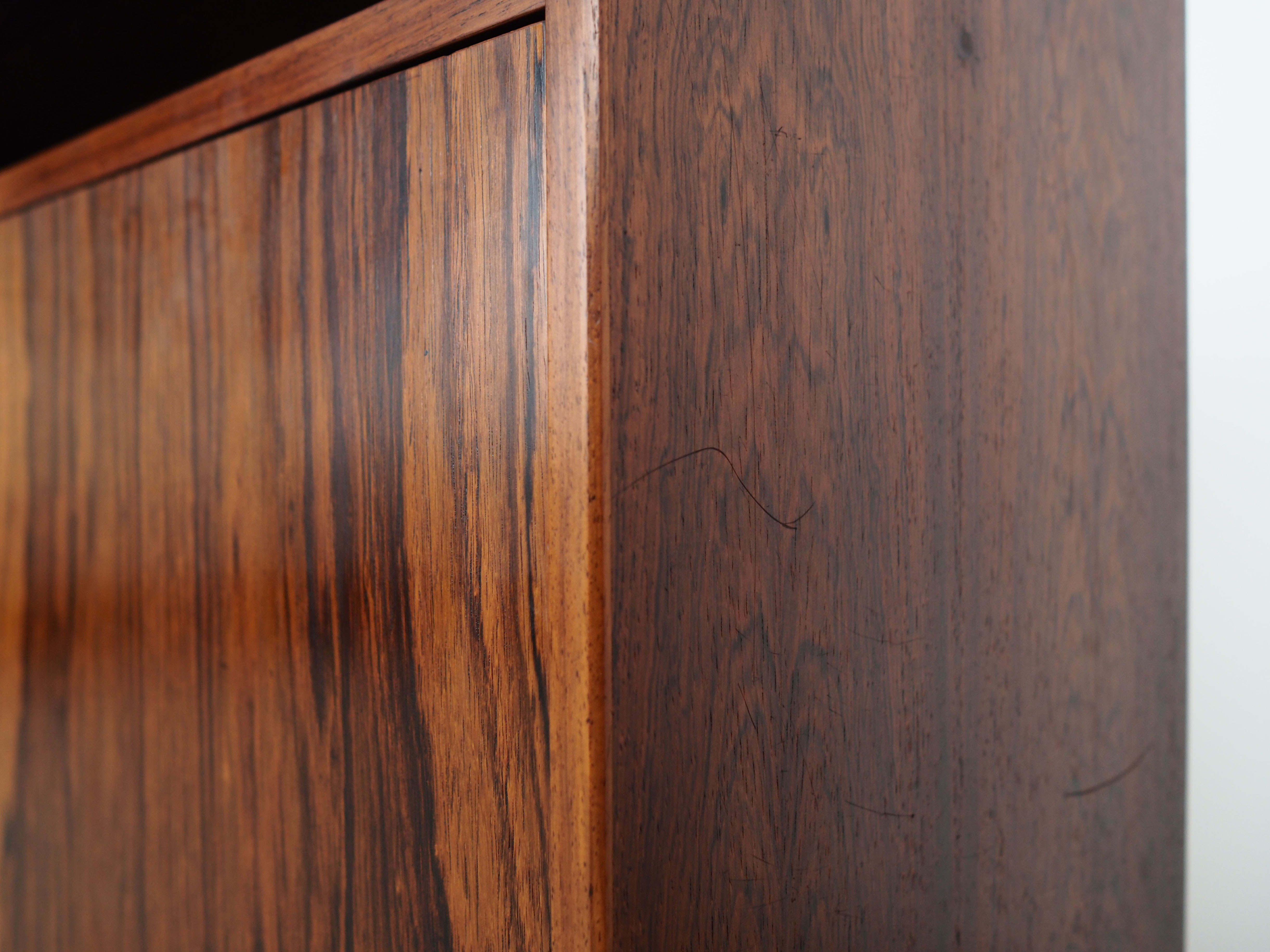 Rosewood cabinet, Danish design, 1970s, production: Horsens Møbelfabrik