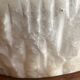 Vintage 1970s alabaster stone ashtray