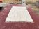 **Moroccan Berber rug in ecru 300x200 cm – raised geometric pattern**
