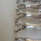 Set de 6 portes couteaux chevaux en chrome argenté- vintage